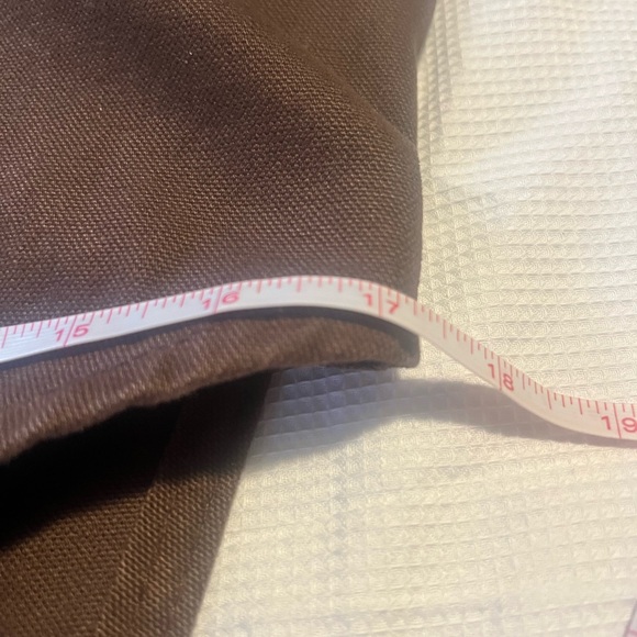 Men's Brown Cargo Overalls with Adjustable Straps 34x32 - Picture 14 of 16